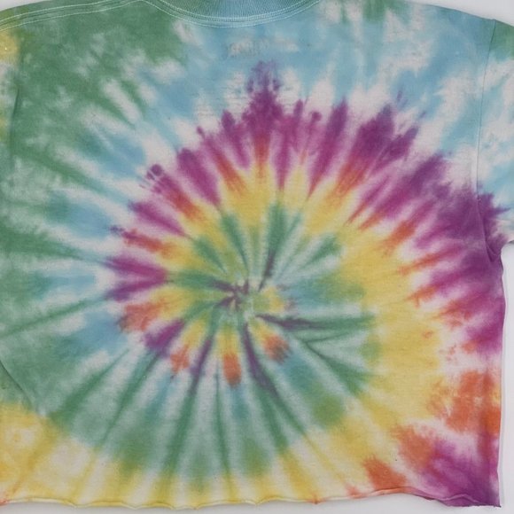 AC/DC Tie Dye Crop Top - Picture 5 of 5